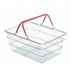 Wire Shopping Basket - 23L - Red - 3